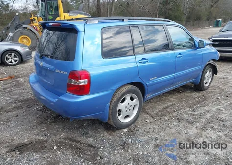 2006 Toyota Highlander Limited V6 из США, поврежденный, VIN JTEDP21A260112920